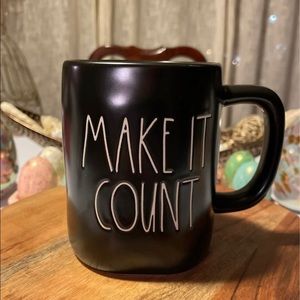 Rae Dunn mug MAKE IT COUNT